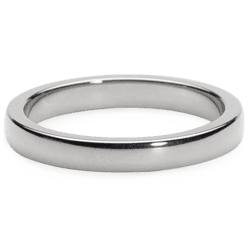 Blomdahl Cupped Plain Ring NT