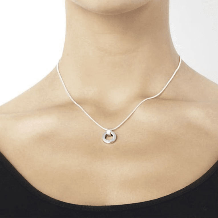 Efva Attling Ring Around halsband silver 