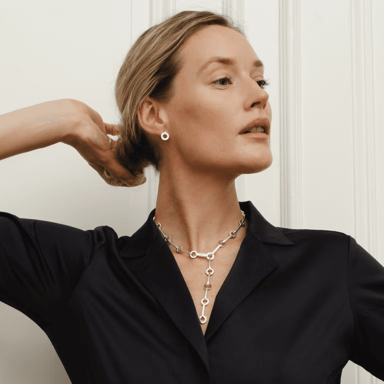 Efva Attling Ring Around örhängen silver