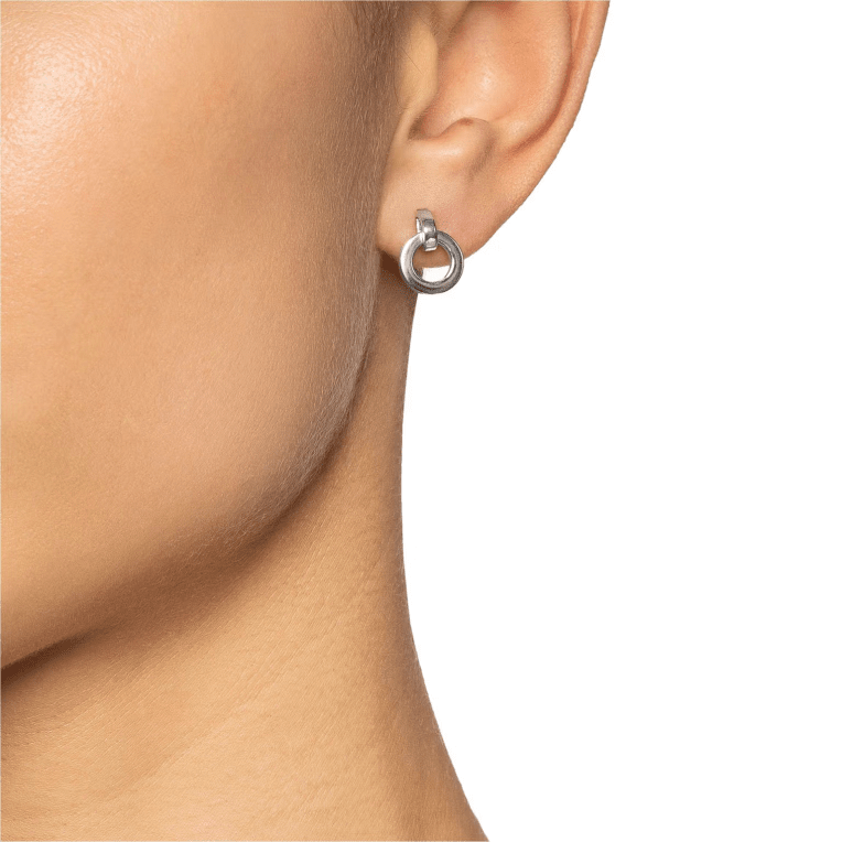 Efva Attling Ring Around örhängen silver