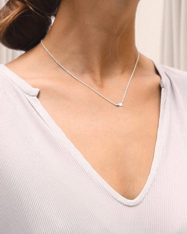 Drakenberg/Sjölin Rocky Shore Halsband Äkta Silver 