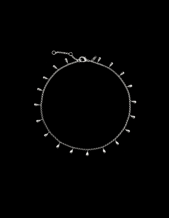 Maria Nilsdotter Sirens Tears halsband silver