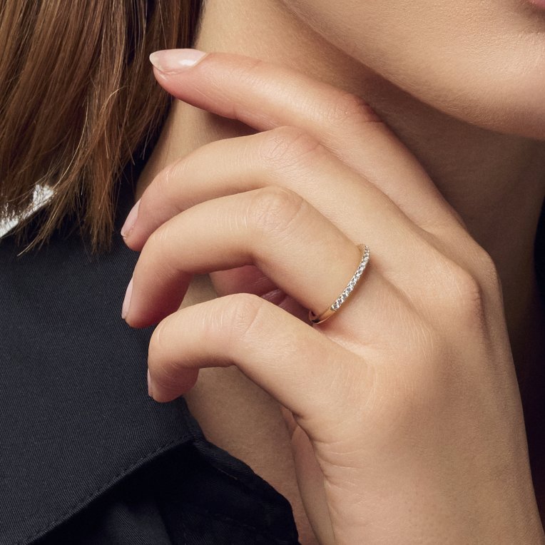 Sif Jakobs Diamond Alba ring 14k guld med labb.dia st.56