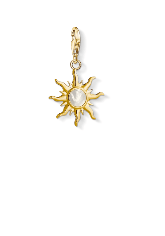 Thomas Sabo Berlock Äkta Silver Sol Guld