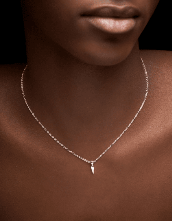 Maria Nilsdotter Tiny Poison Arrow halsband silver