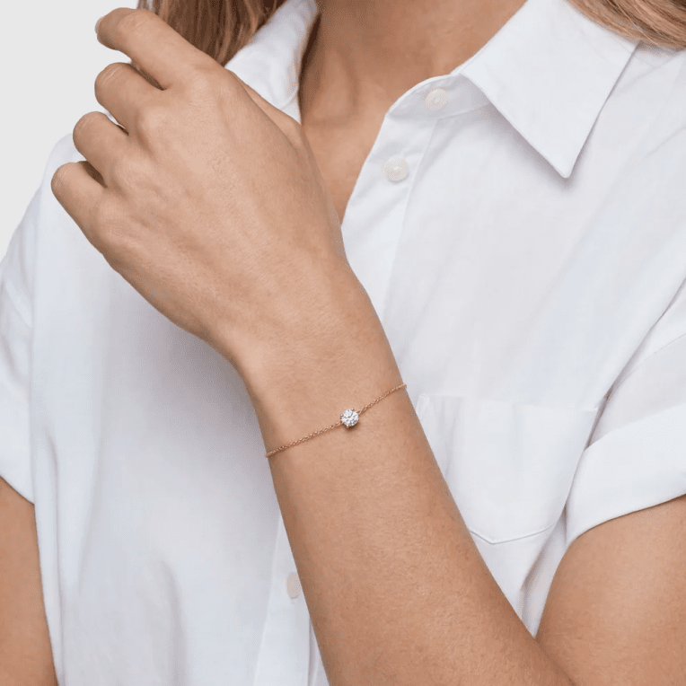 Sif Jakobs Princess Uno armband guldpläterat silver