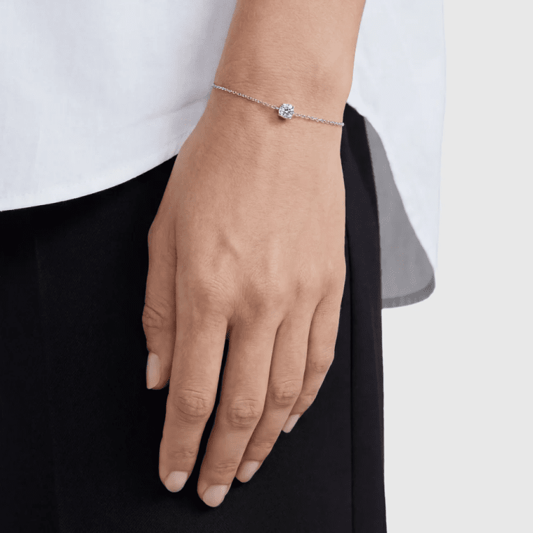 Sif Jakobs Princess Uno Armband Silver cz