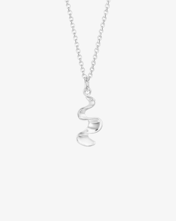 Drakenberg/Sjölin Water flow small halsband silver