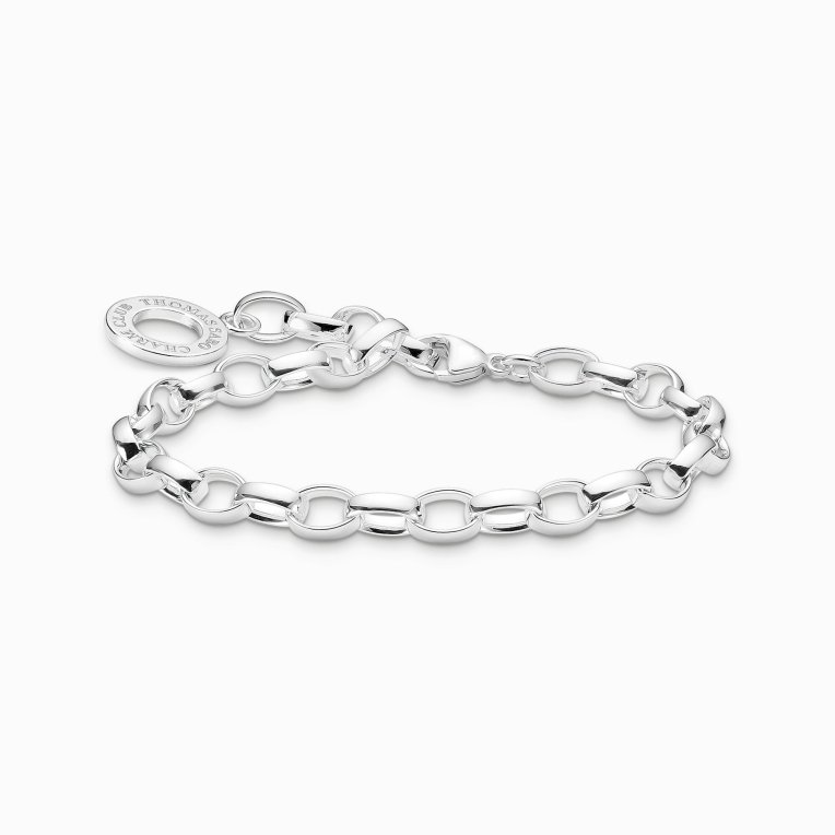 Thomas Sabo Armband Äkta Silver Charm Club L