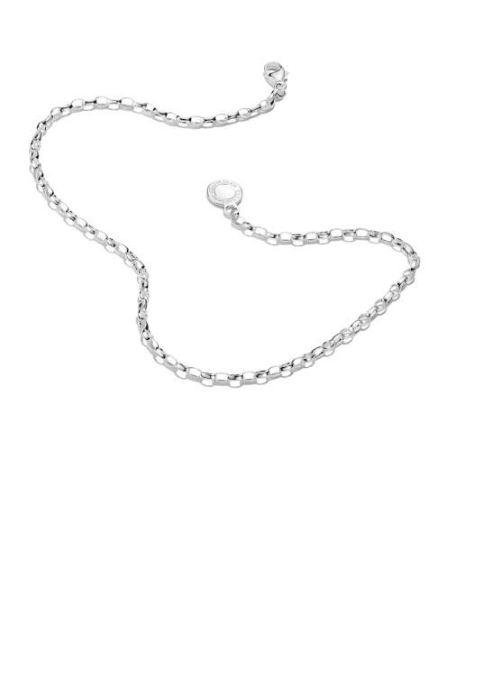 Thomas Sabo Charm ankelkedja premiumlegering, finförsilvrad 